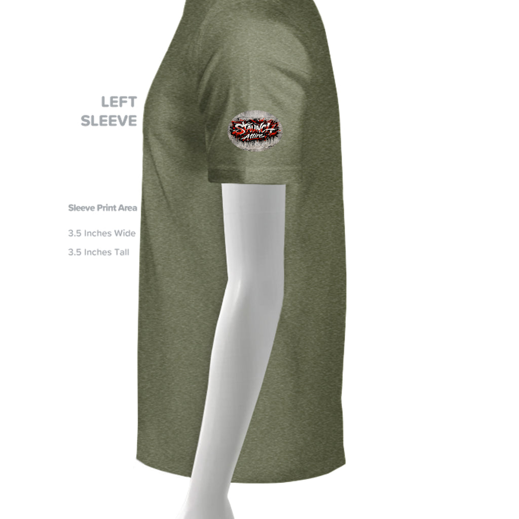 HEATHER MILITARY GREEN - G640 - SLEEVE_LEFT