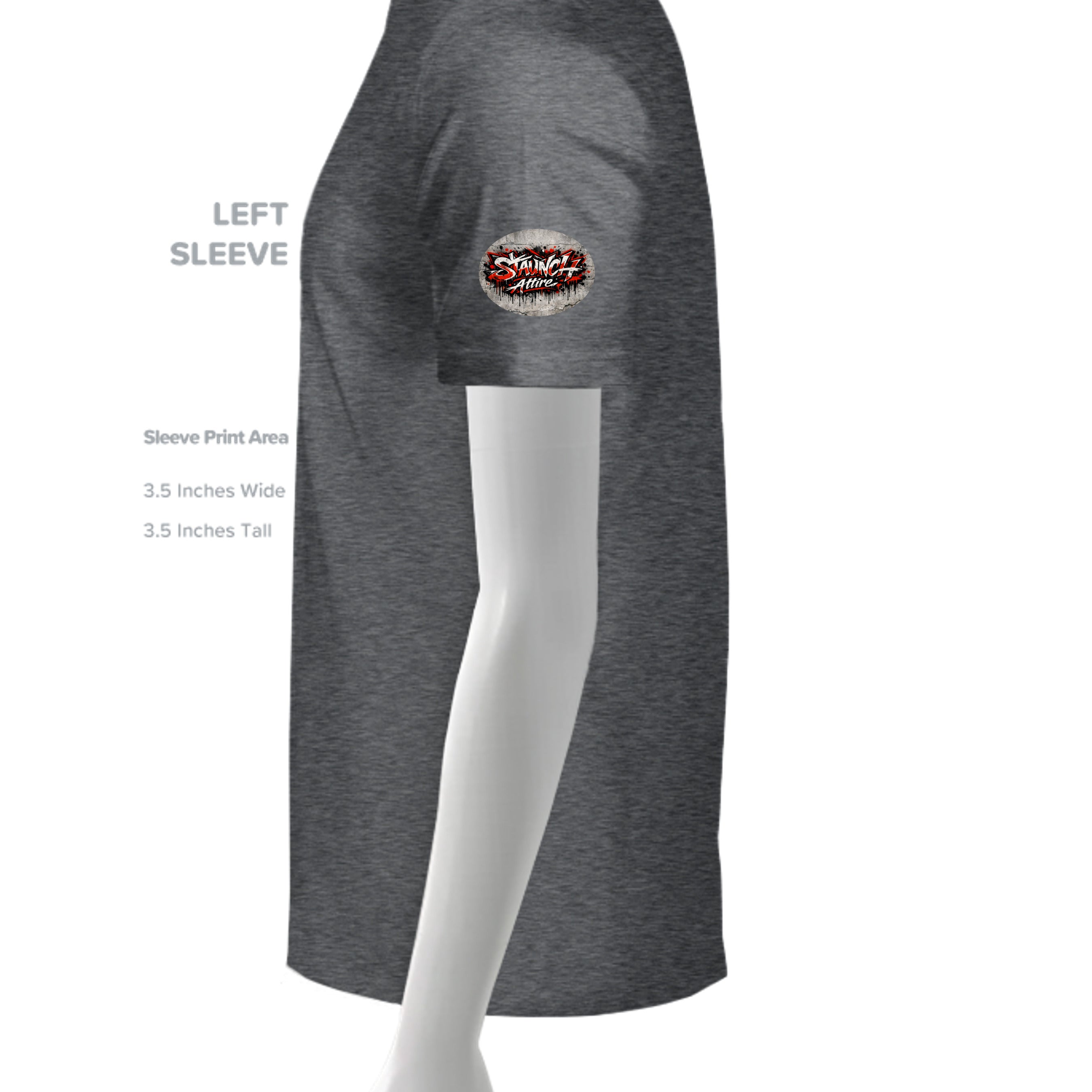 Dark Heather - G640B - SLEEVE_LEFT