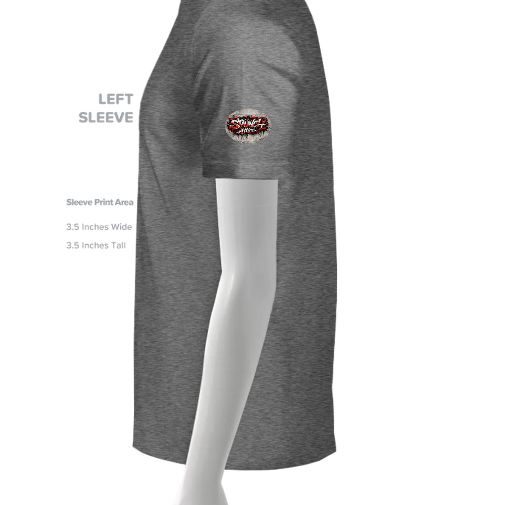 Graphite Heather - G640B - SLEEVE_LEFT