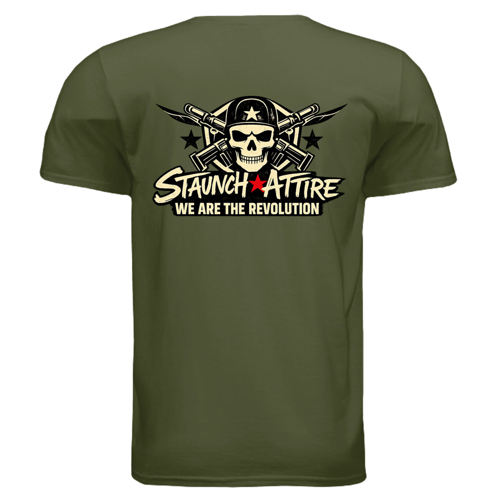MILITARY GREEN - G640 - BACK
