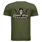 MILITARY GREEN - G640 - BACK