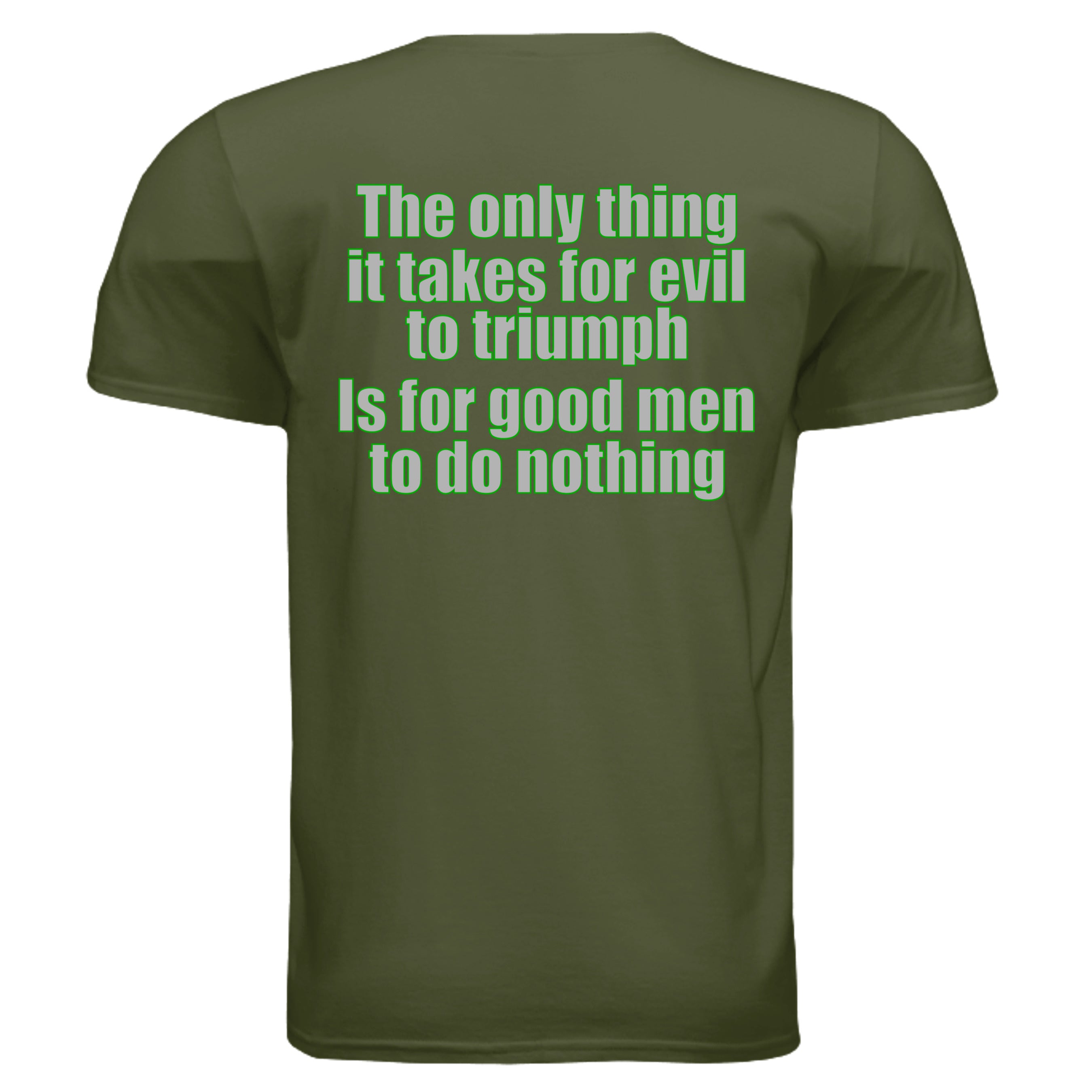MILITARY GREEN - G640 - BACK