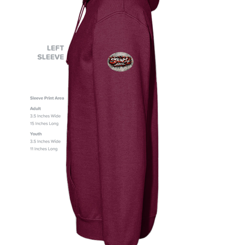 MAROON - G185 - SLEEVE_LEFT