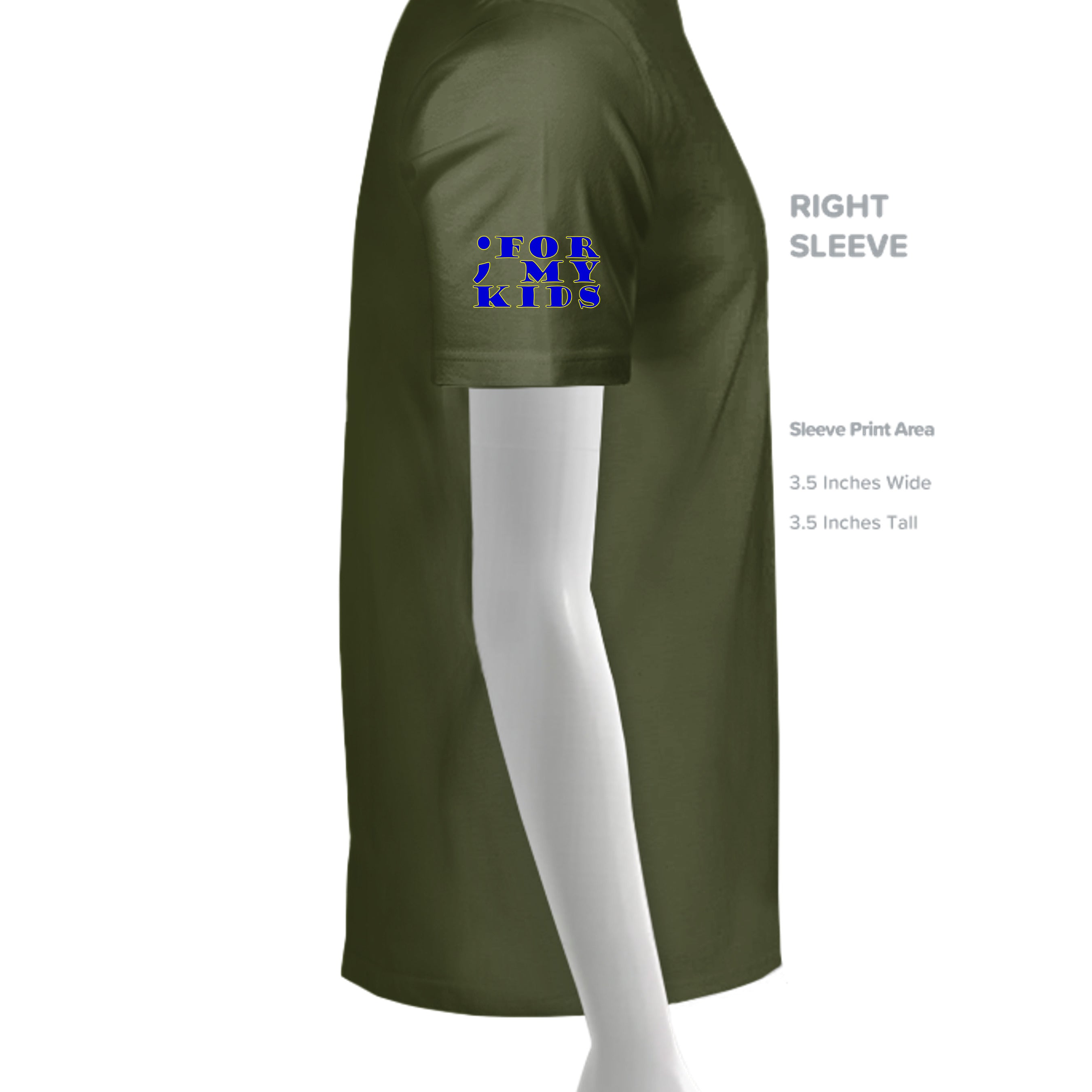 MILITARY GREEN - G640 - SLEEVE_RIGHT