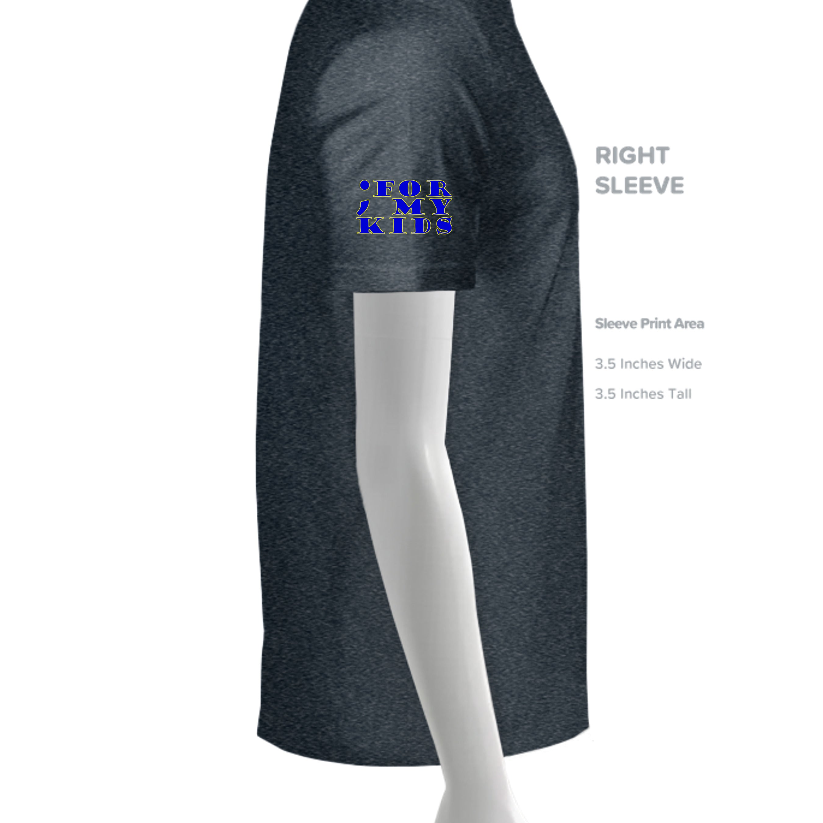 HEATHER NAVY - G640 - SLEEVE_RIGHT