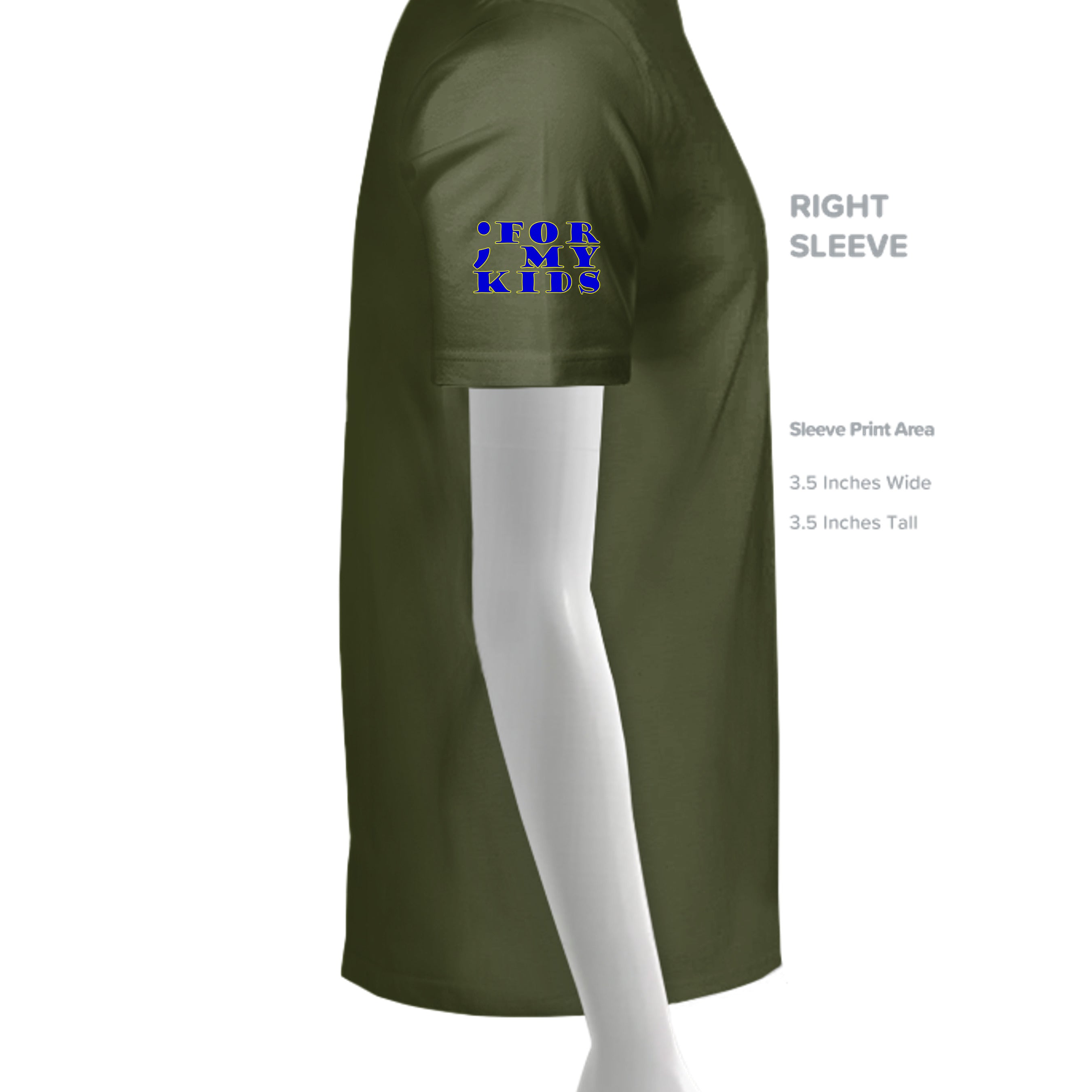 MILITARY GREEN - G640 - SLEEVE_RIGHT