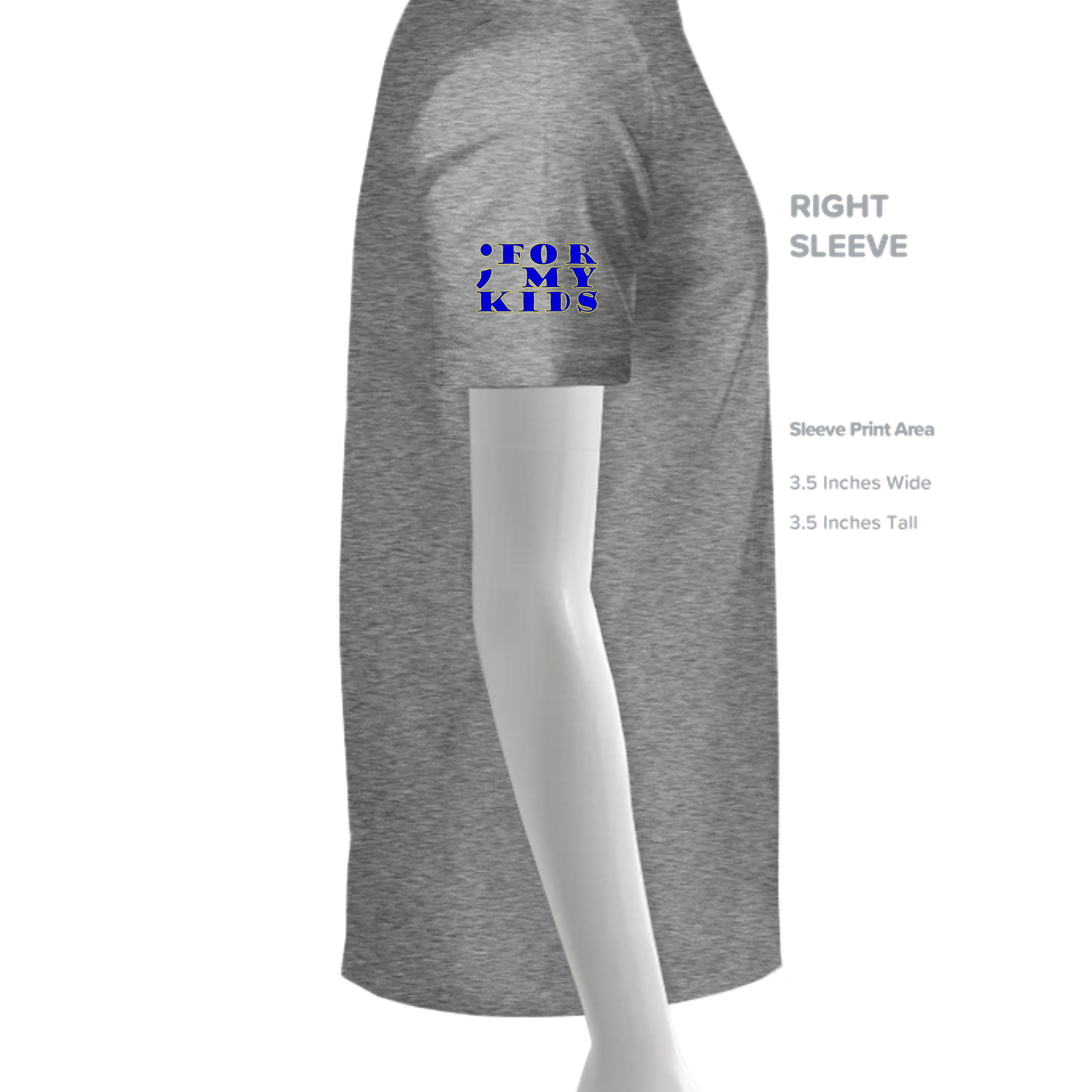 GRAPHITE HEATHER - G640 - SLEEVE_RIGHT