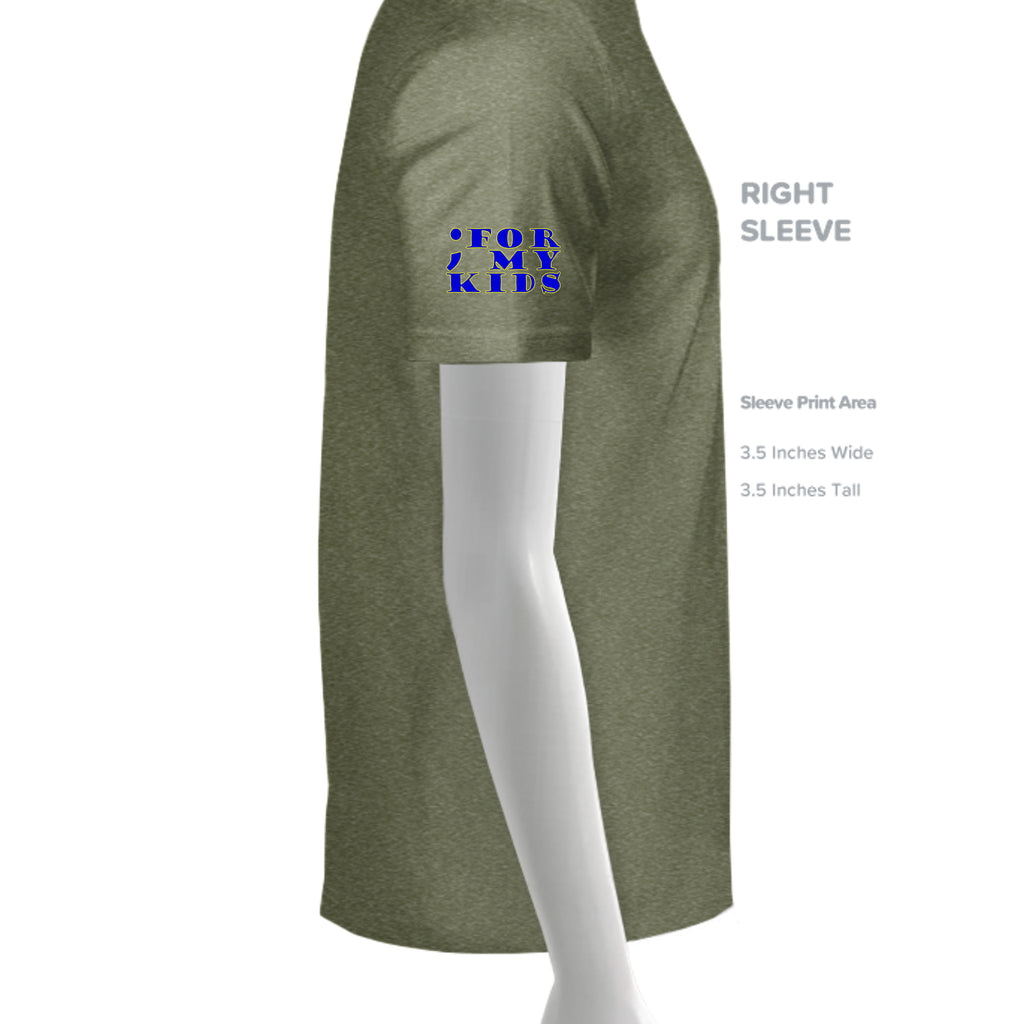 HEATHER MILITARY GREEN - G640 - SLEEVE_RIGHT