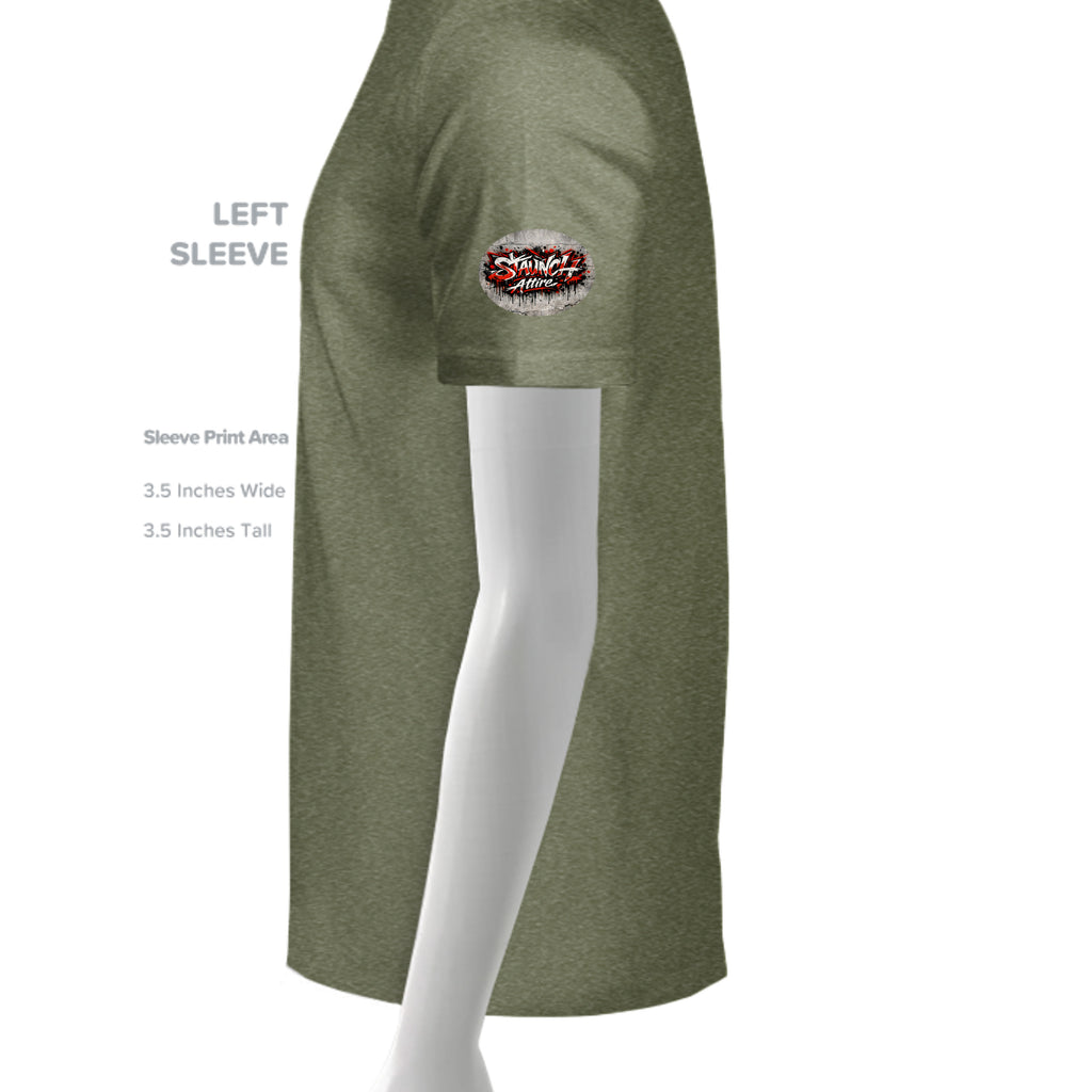 HEATHER MILITARY GREEN - G640 - SLEEVE_LEFT