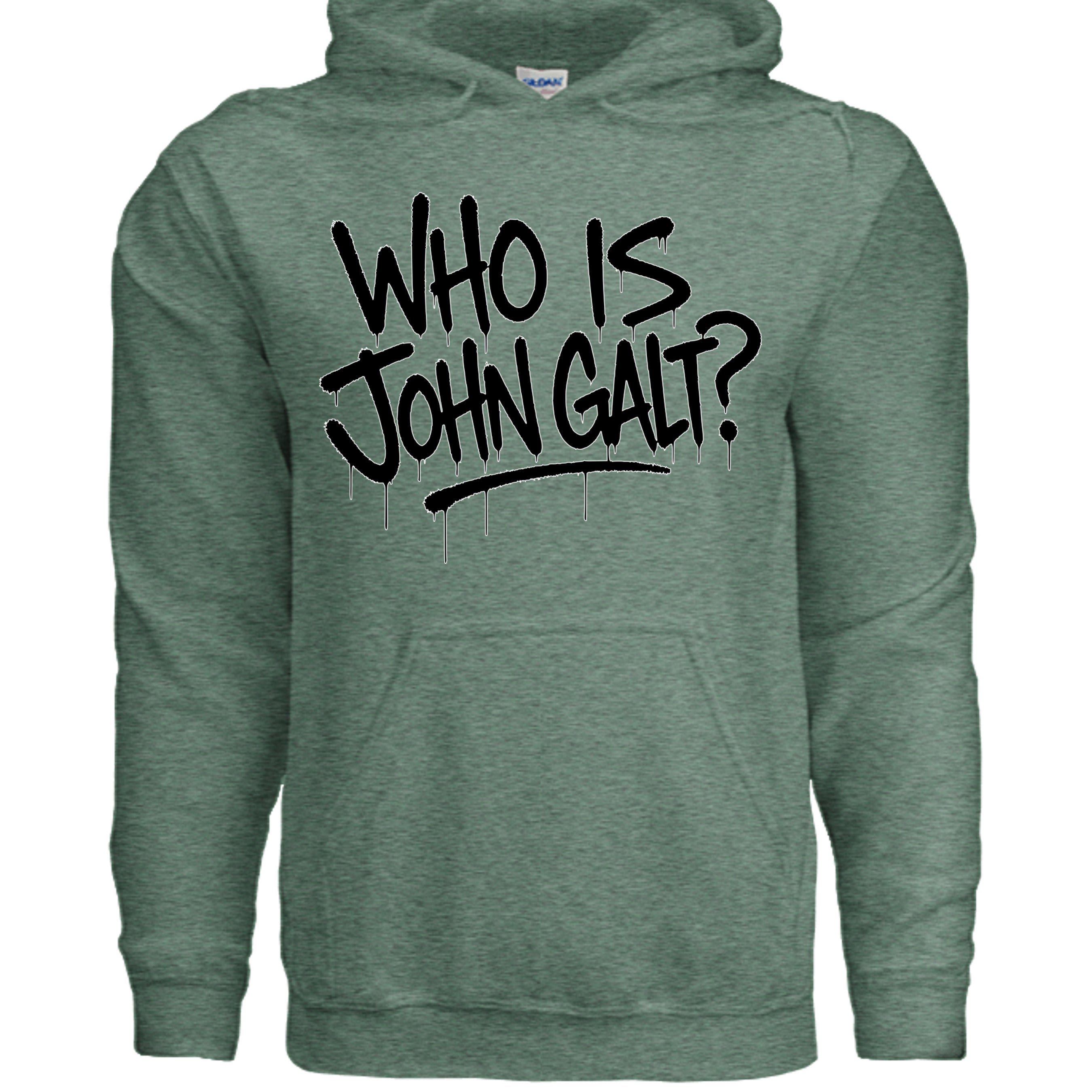 Heather Sport Dark Green - G185 - FRONT