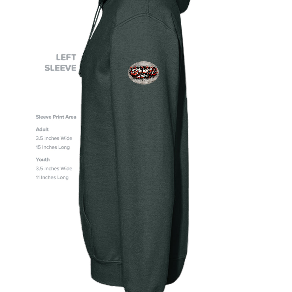 FOREST GREEN - G185 - SLEEVE_LEFT