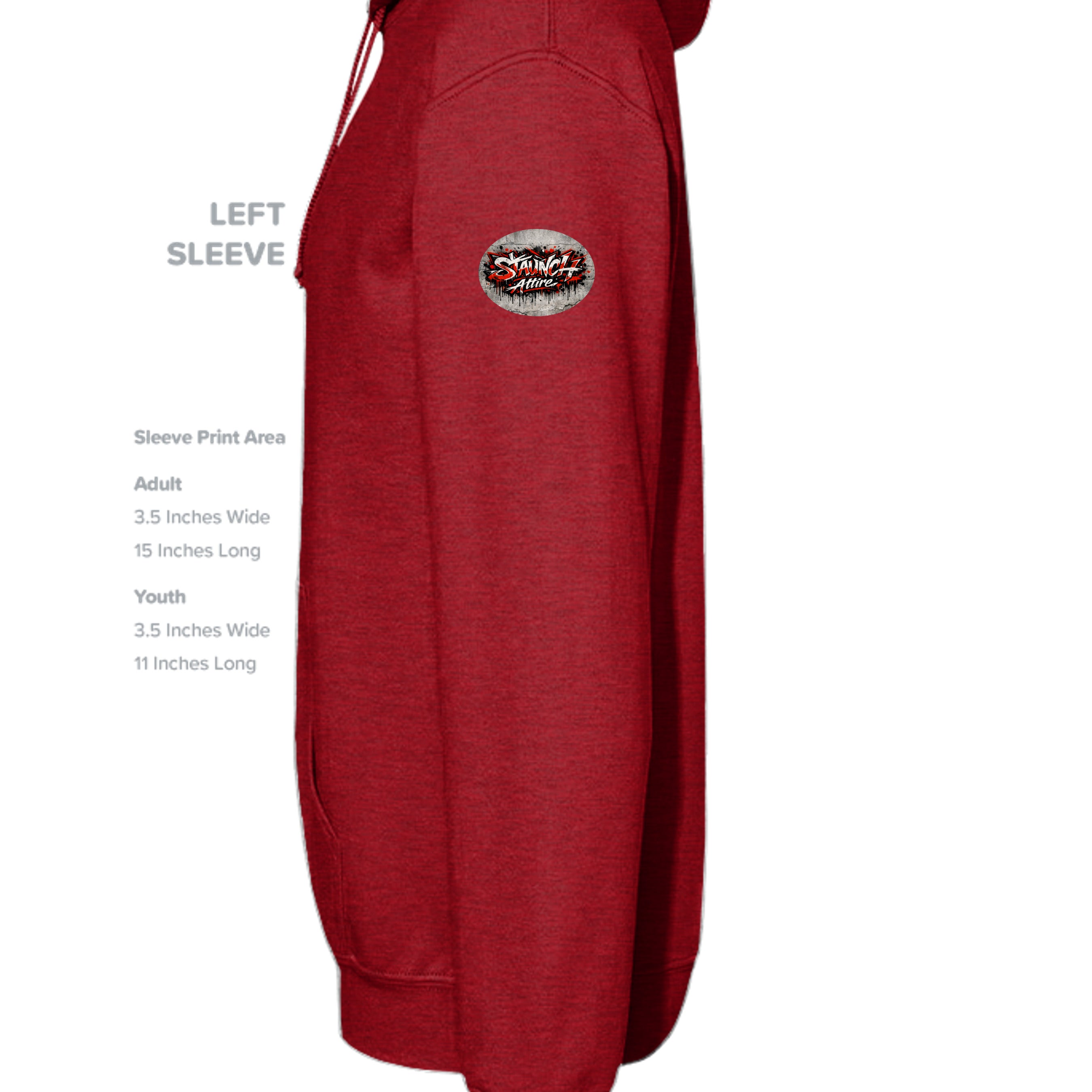 ANTIQUE CHERRY RED - G185 - SLEEVE_LEFT