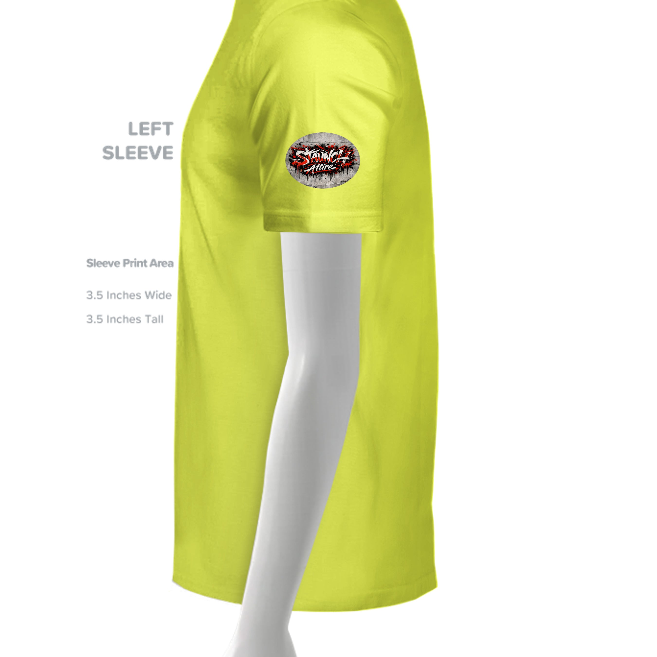 SAFETY GREEN - G200 - SLEEVE_LEFT