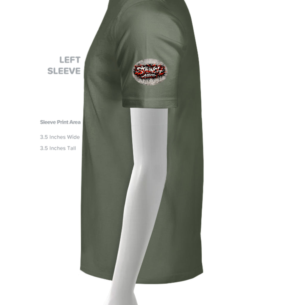 MILITARY GREEN - G200 - SLEEVE_LEFT