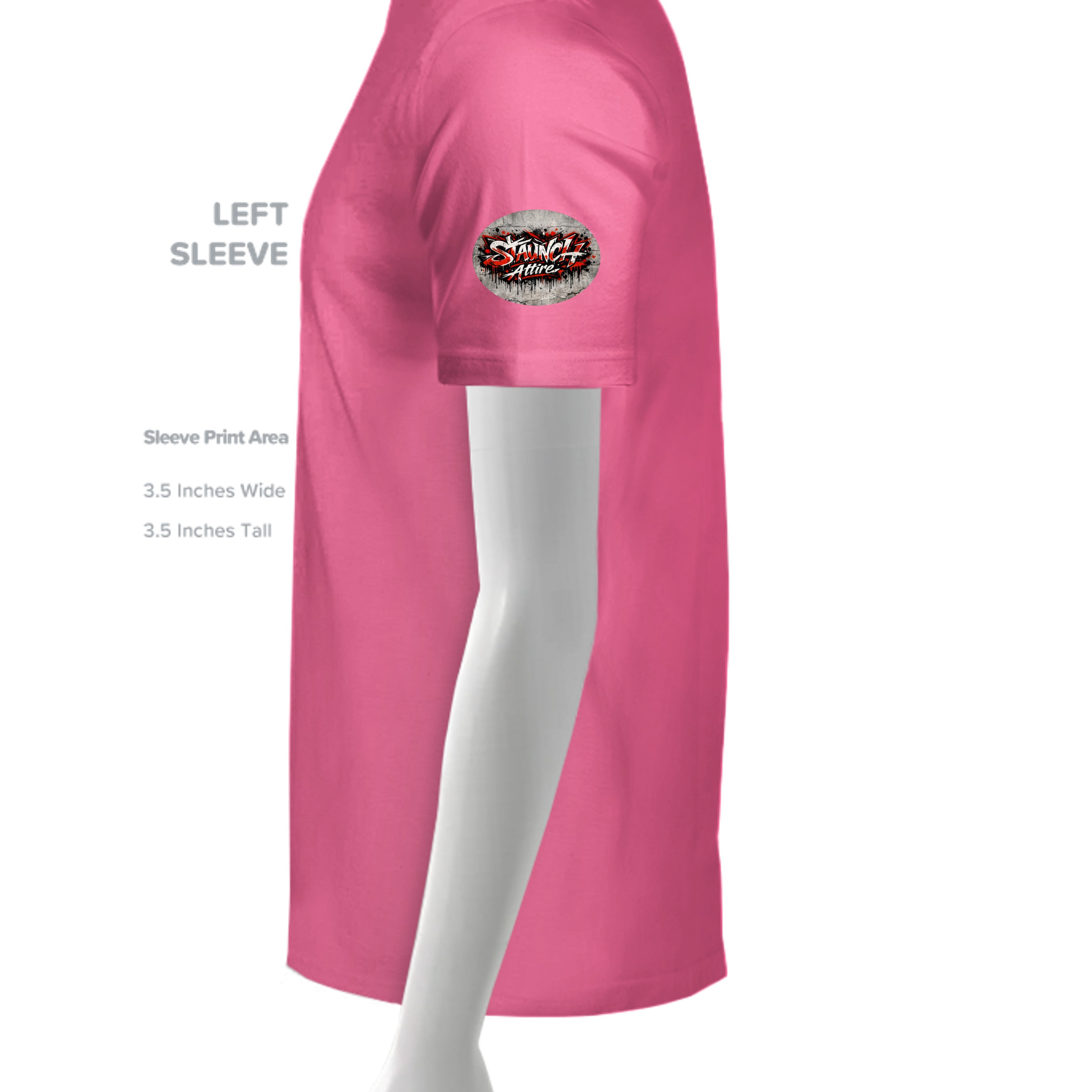 SAFETY PINK - G200 - SLEEVE_LEFT