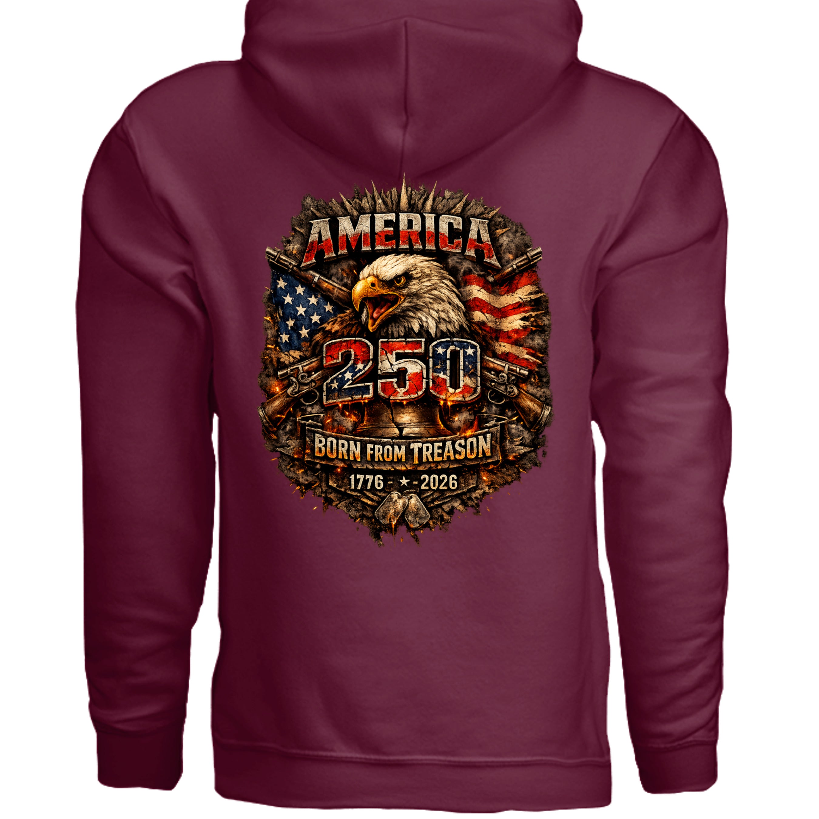 MAROON - G185 - BACK