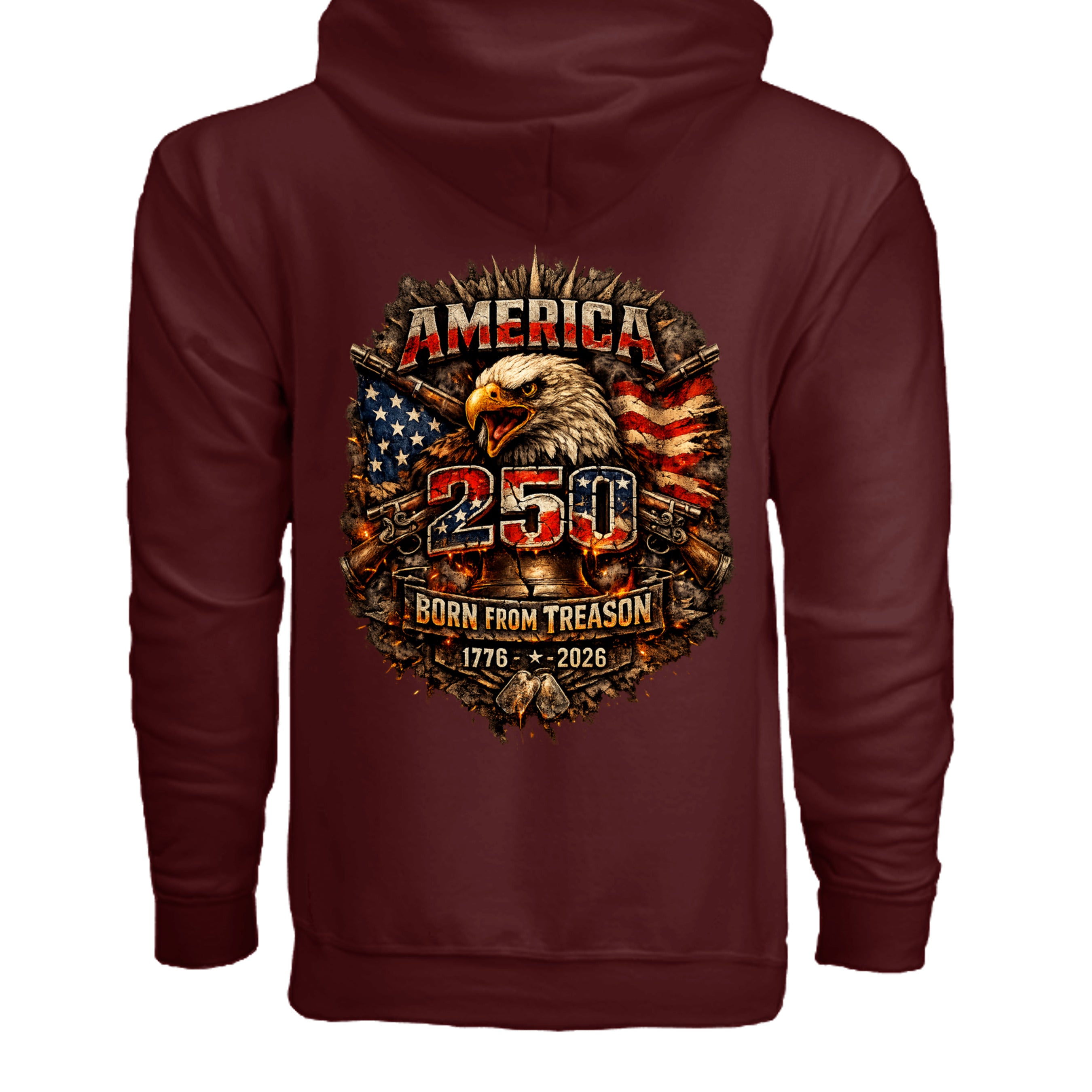 MAROON - G186 - BACK