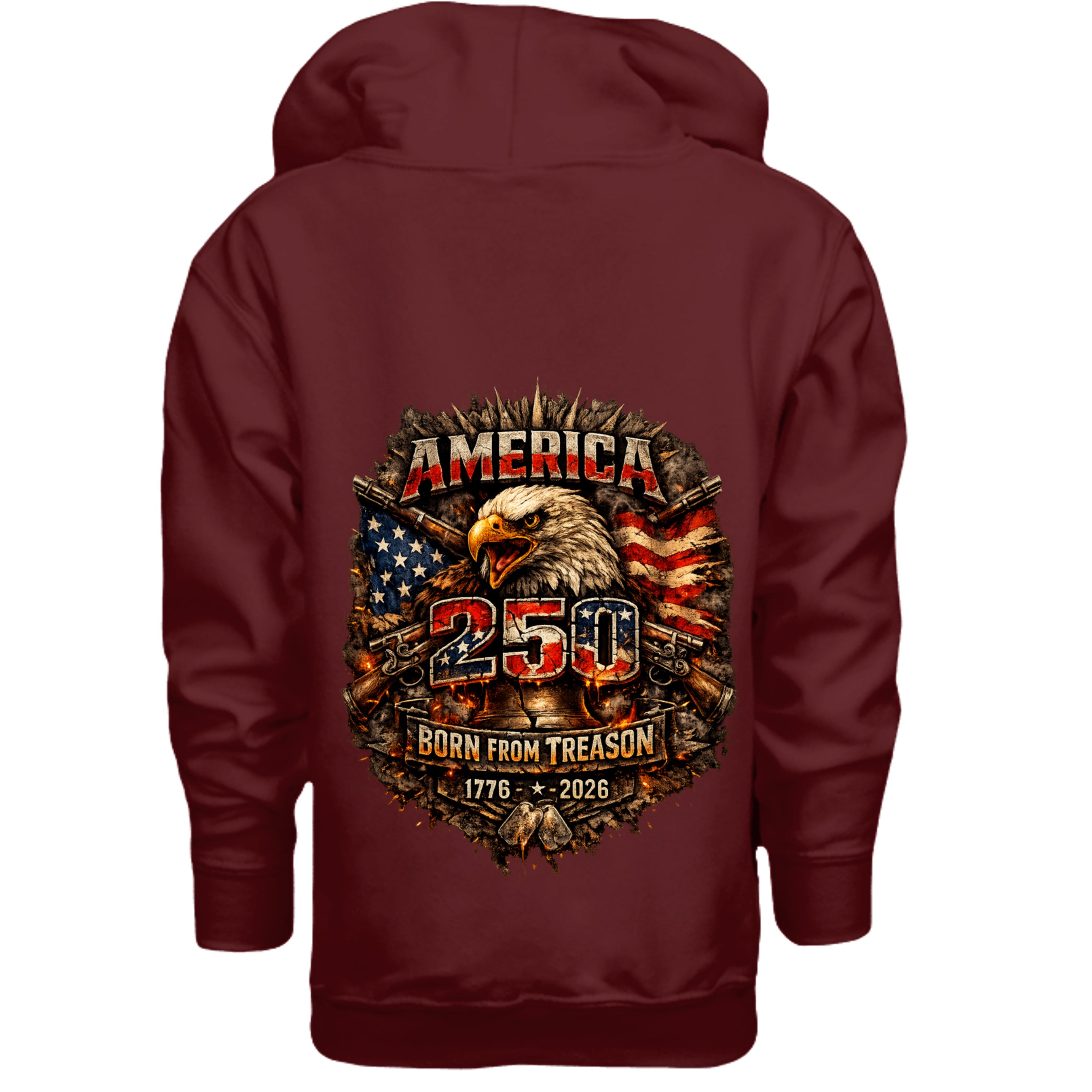 MAROON - G185B - BACK