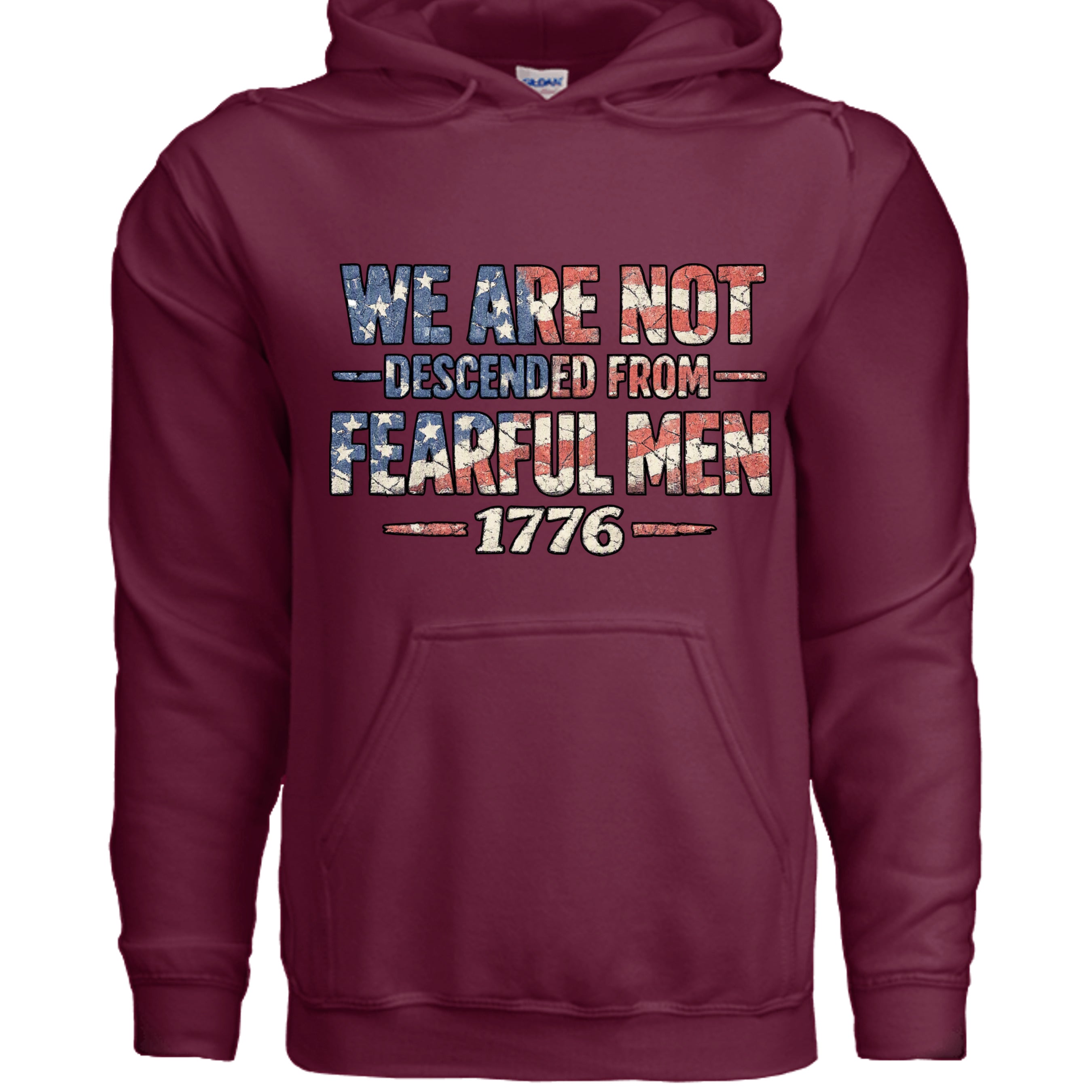 MAROON - G185 - FRONT
