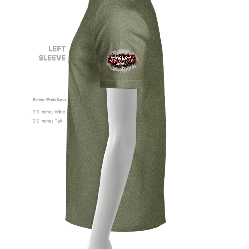HEATHER MILITARY GREEN - G640 - SLEEVE_LEFT