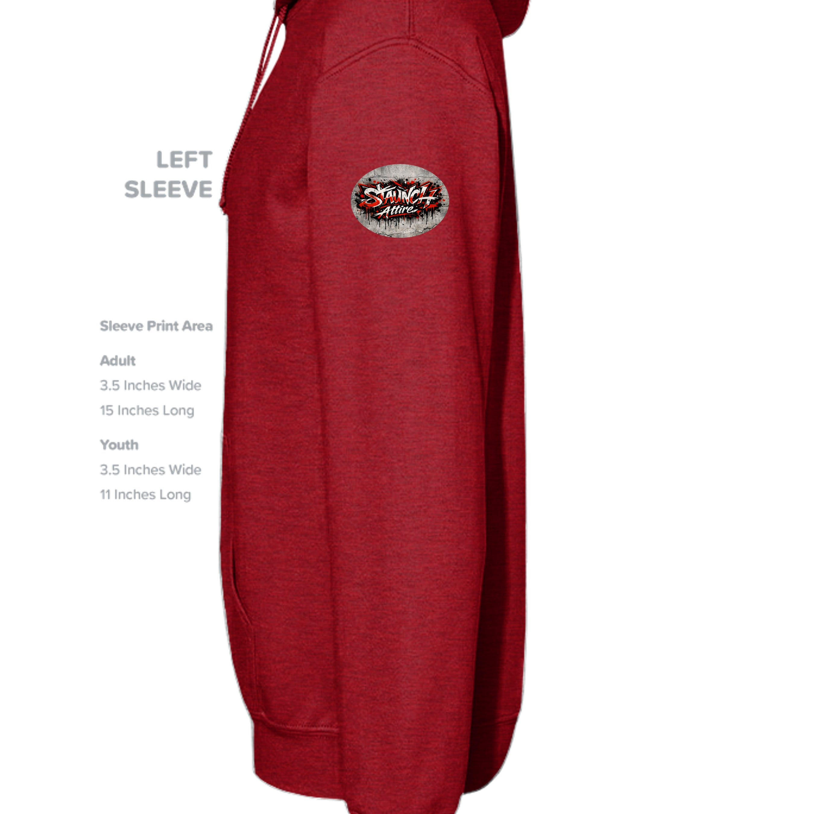 ANTIQUE CHERRY RED - G185 - SLEEVE_LEFT